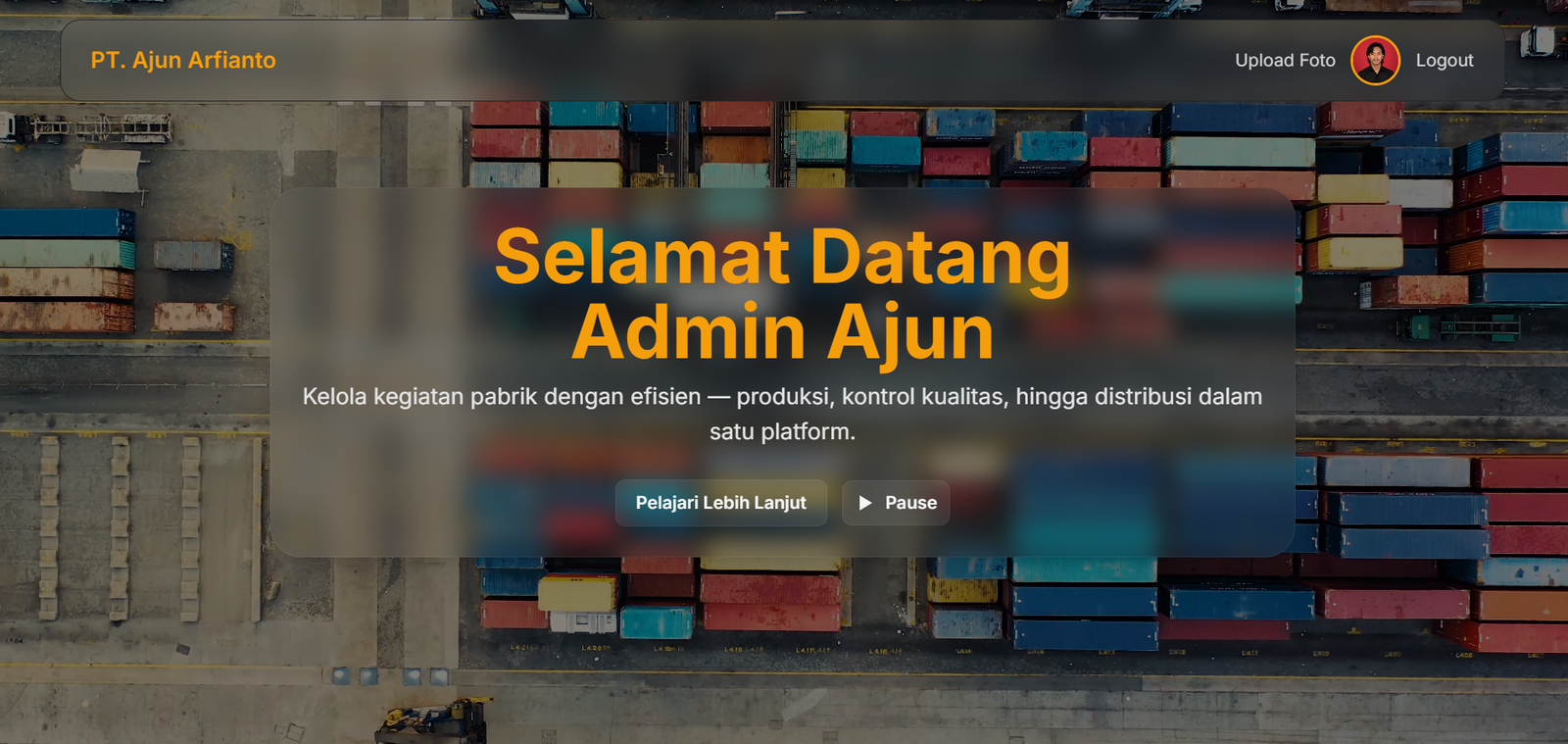Website Pabrik